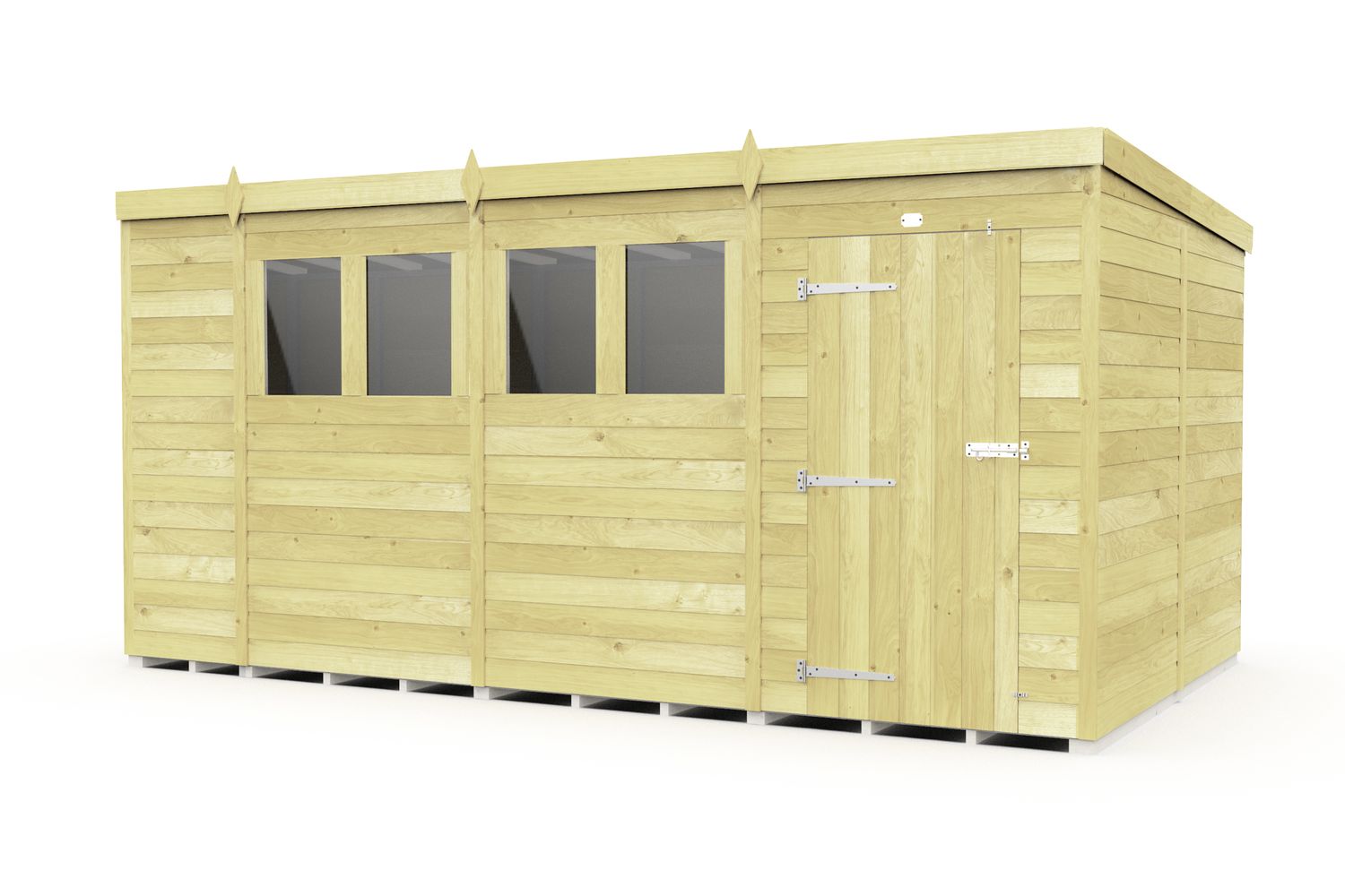 15 X 8 Pent Shed