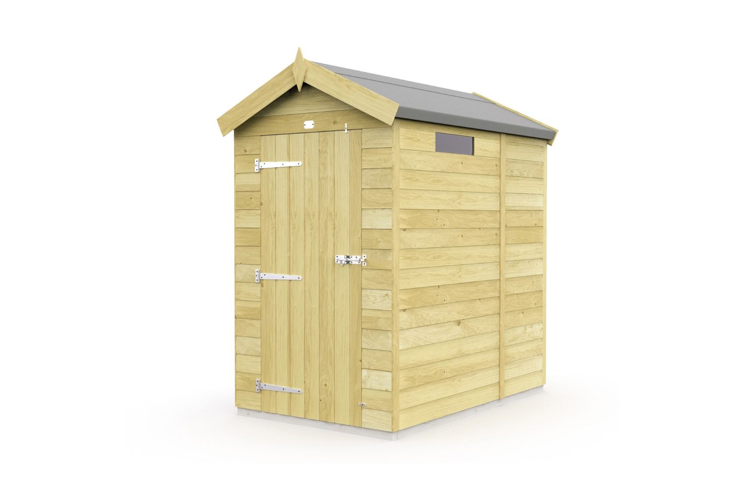 4 X 5 Apex Security Shed