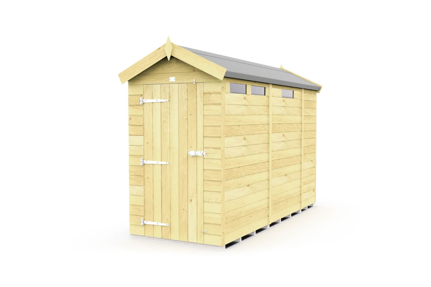 4 X 9 Apex Security Shed