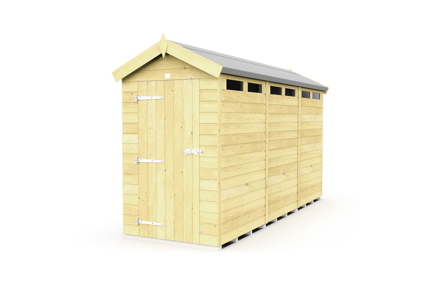 4 X 12 Apex Security Shed