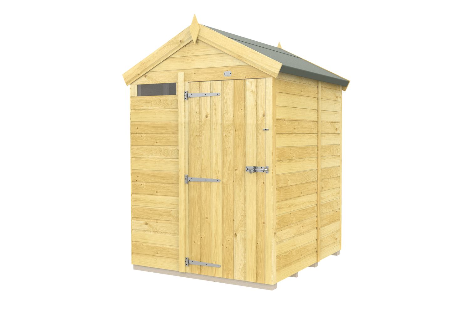 5 X 5 Apex Security Shed