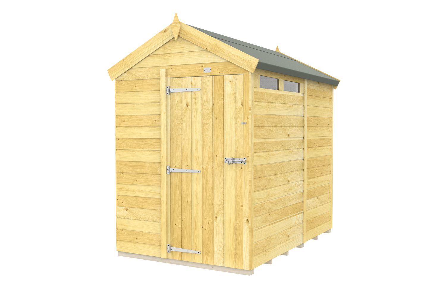 5 X 7 Apex Security Shed