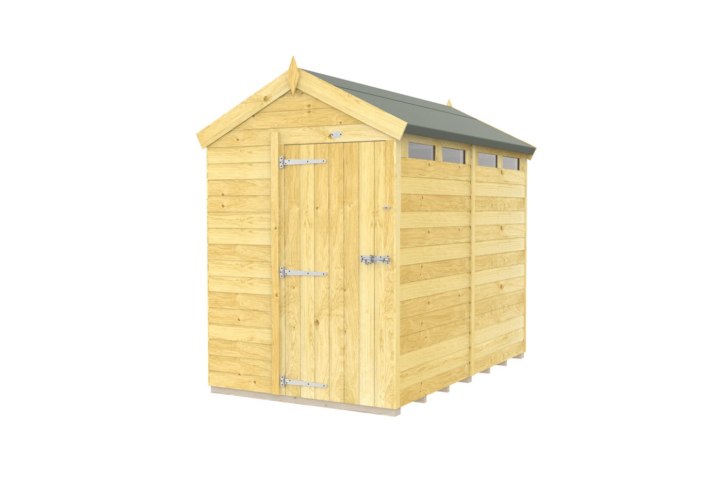 5 X 8 Apex Security Shed