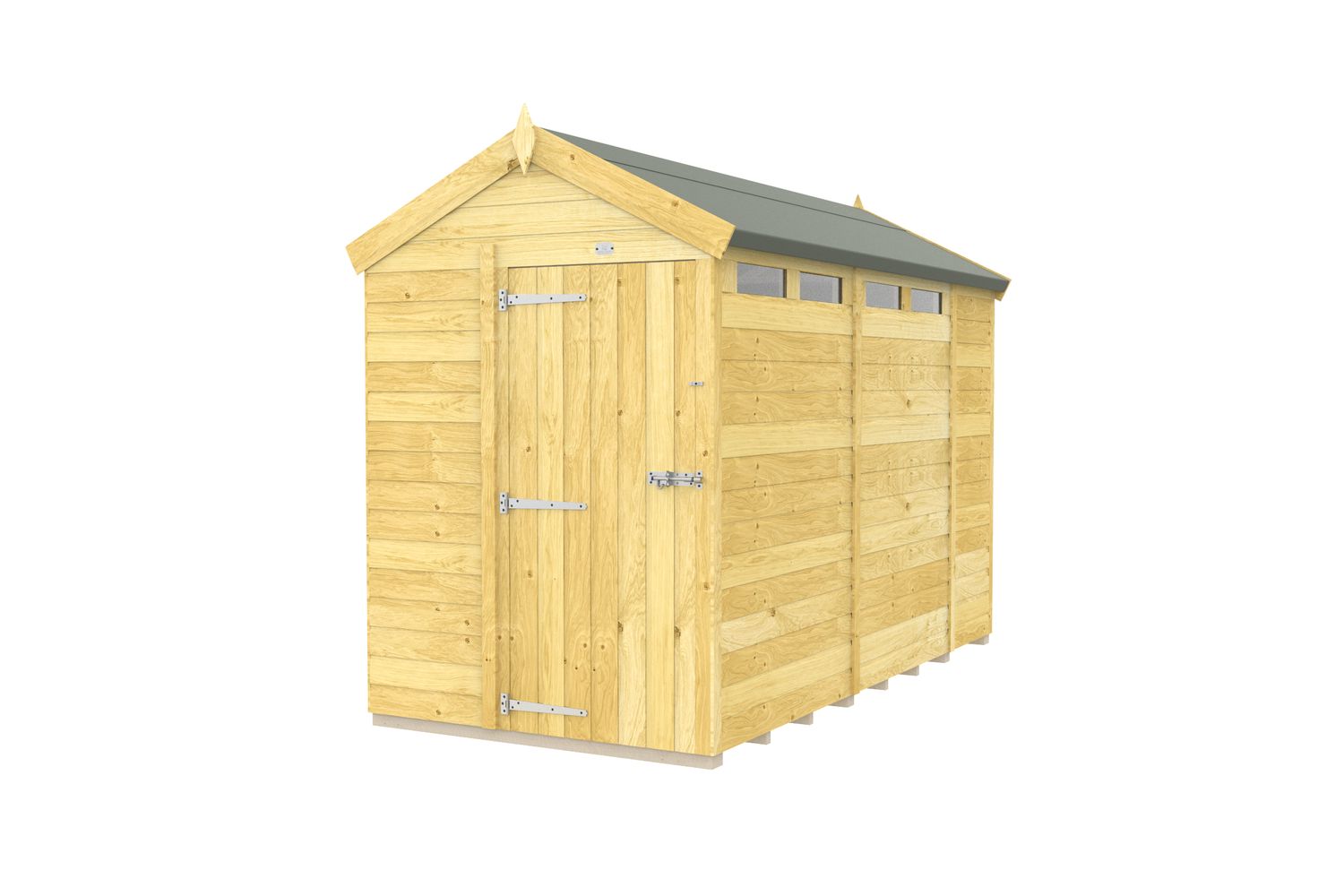 5 X 10 Apex Security Shed