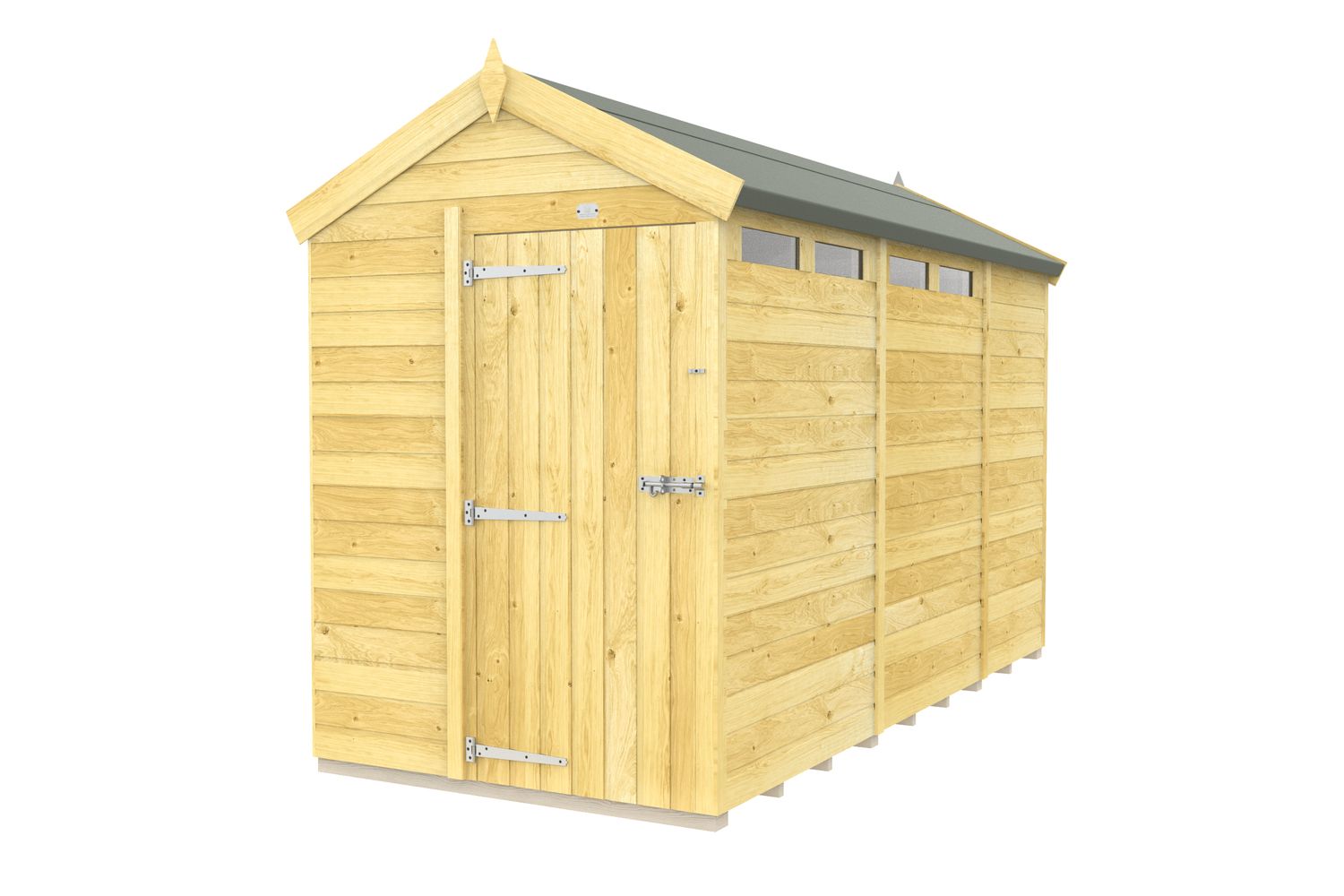 5 X 11 Apex Security Shed