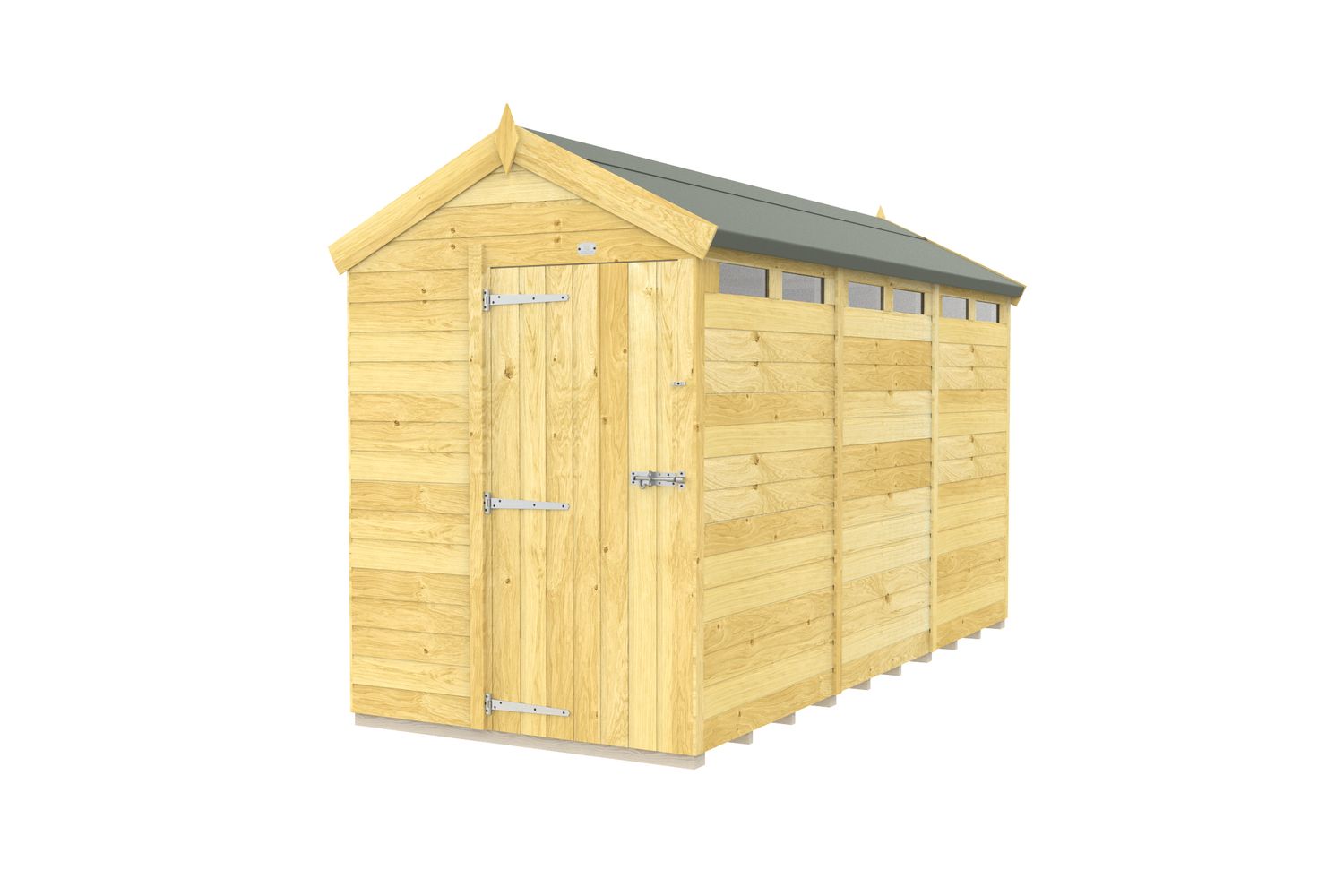 5 X 12 Apex Security Shed