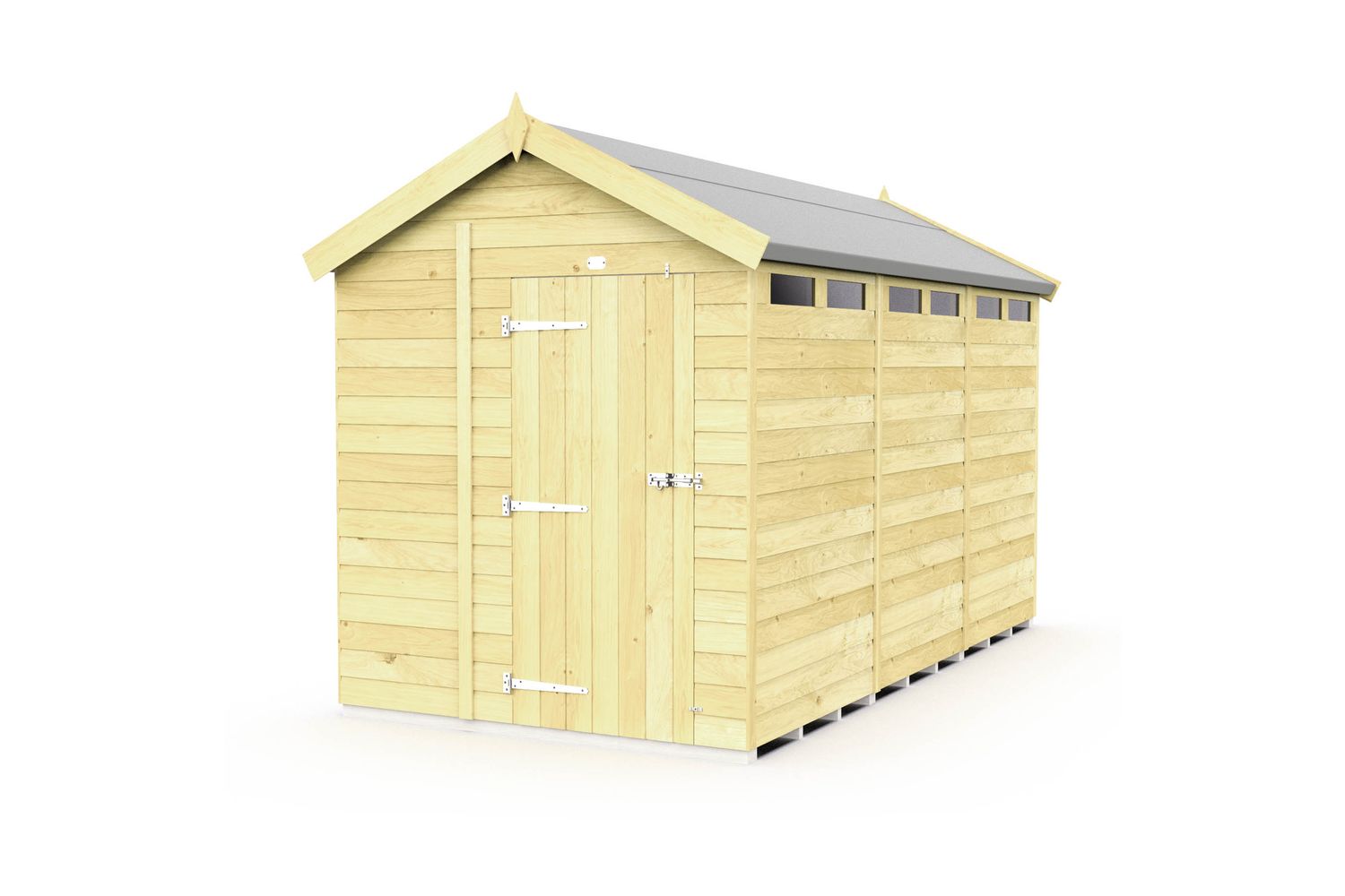 6 X 12 Apex Security Shed