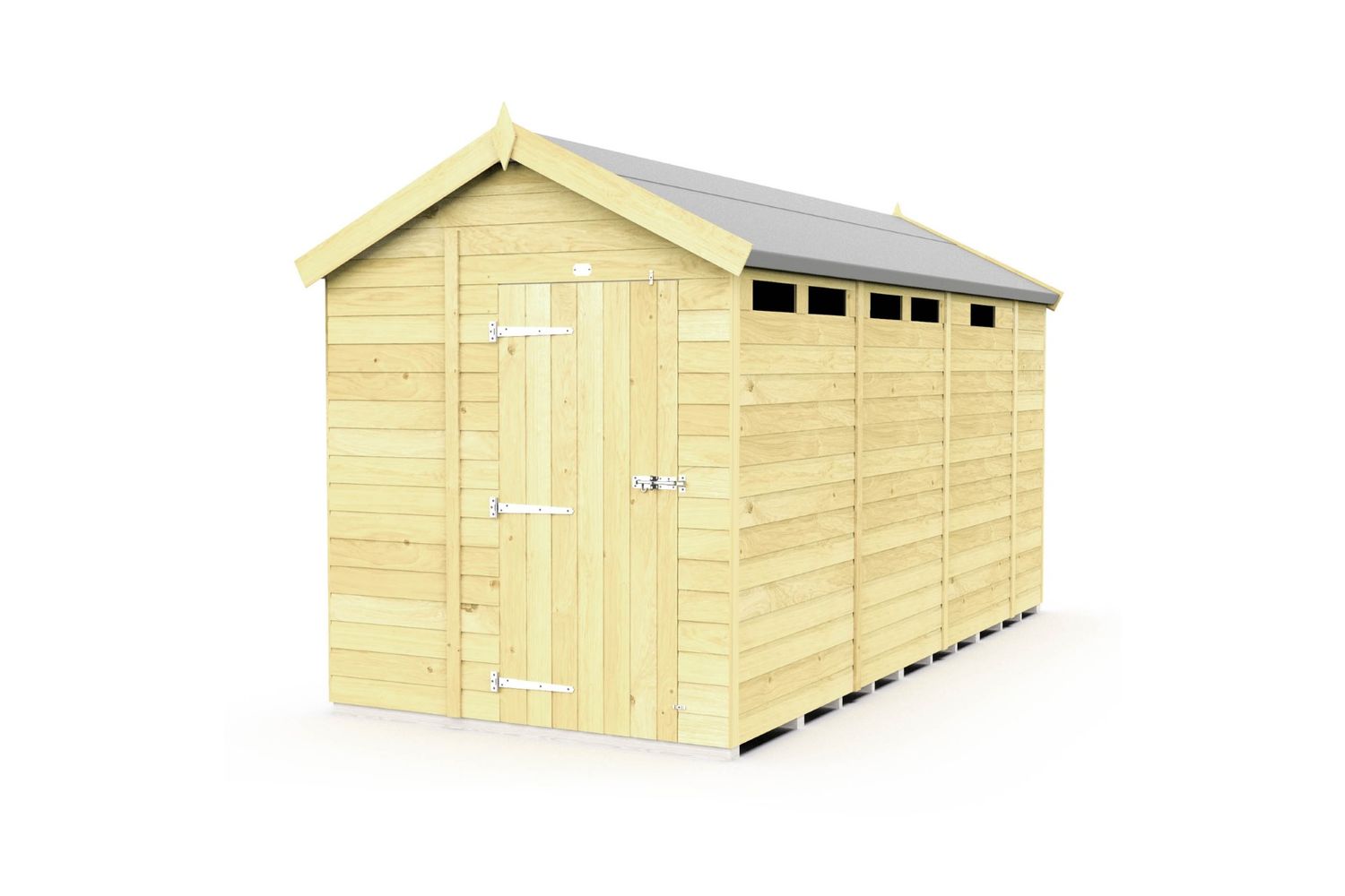 6 X 13 Apex Security Shed