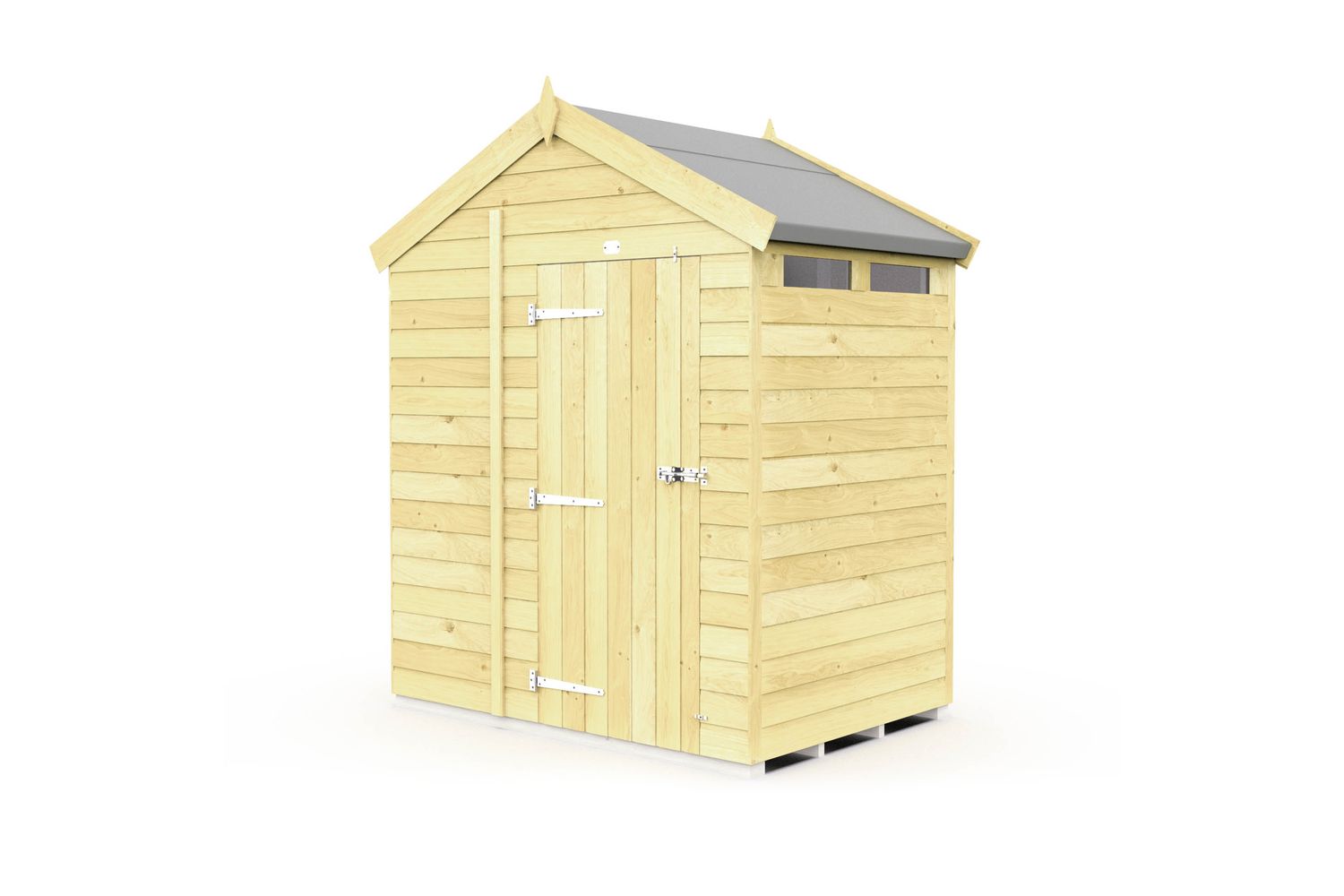 7 X 4 Apex Security Shed