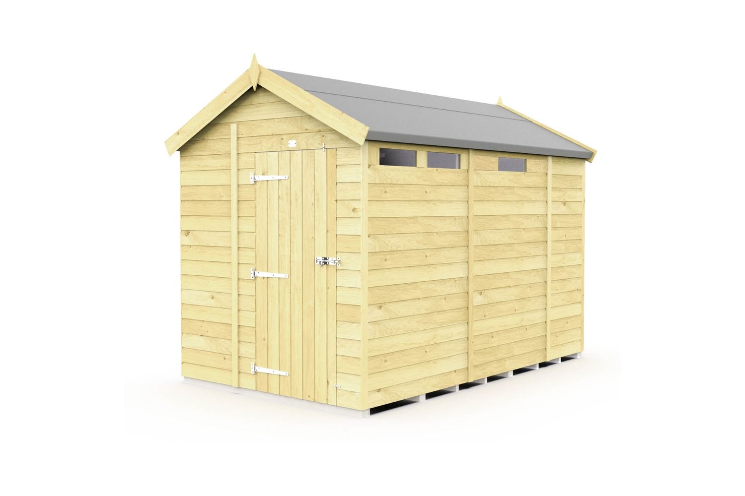 7 X 9 Apex Security Shed