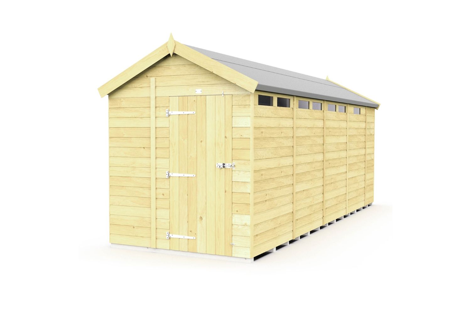 7 X 17 Apex Security Shed