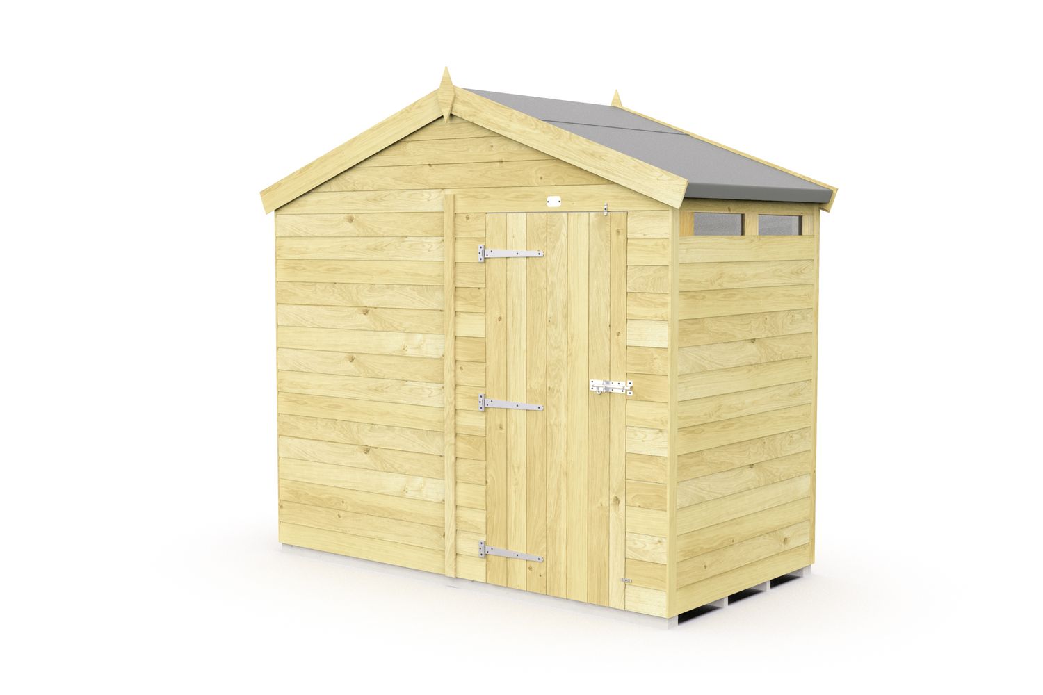 8 X 4 Apex Security Shed