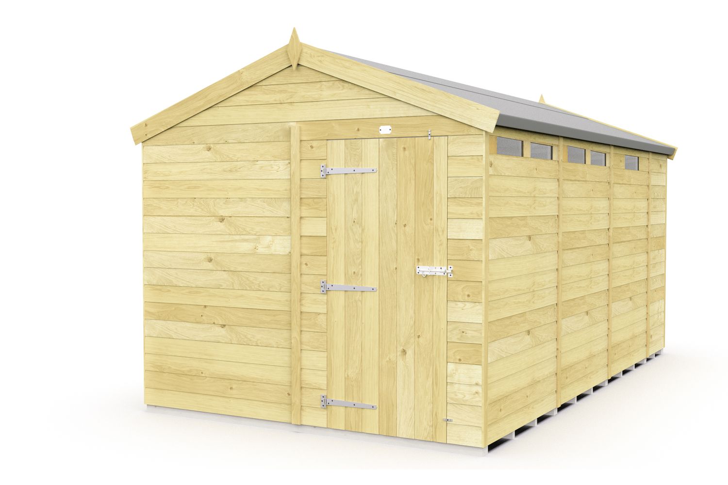8 X 13 Apex Security Shed