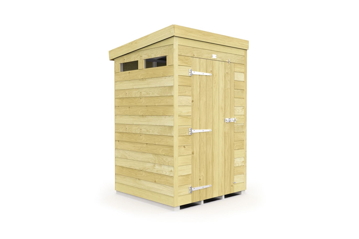 4 X 4 Security Pent Shed
