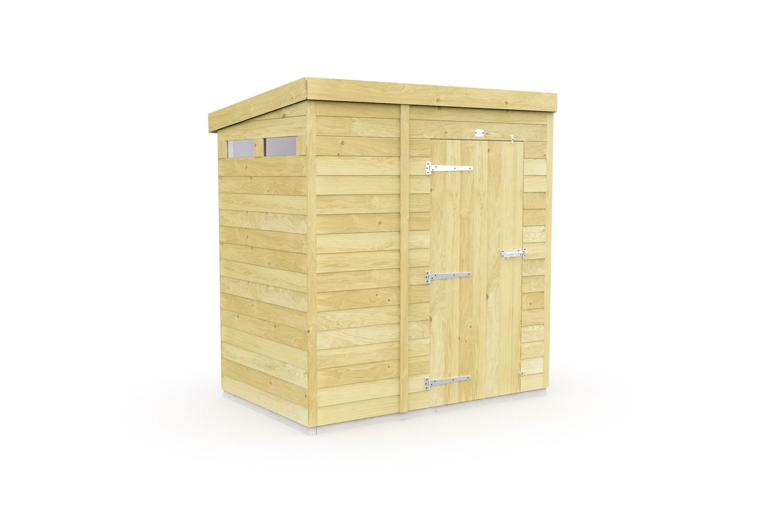 6 X 4 Security Pent Shed