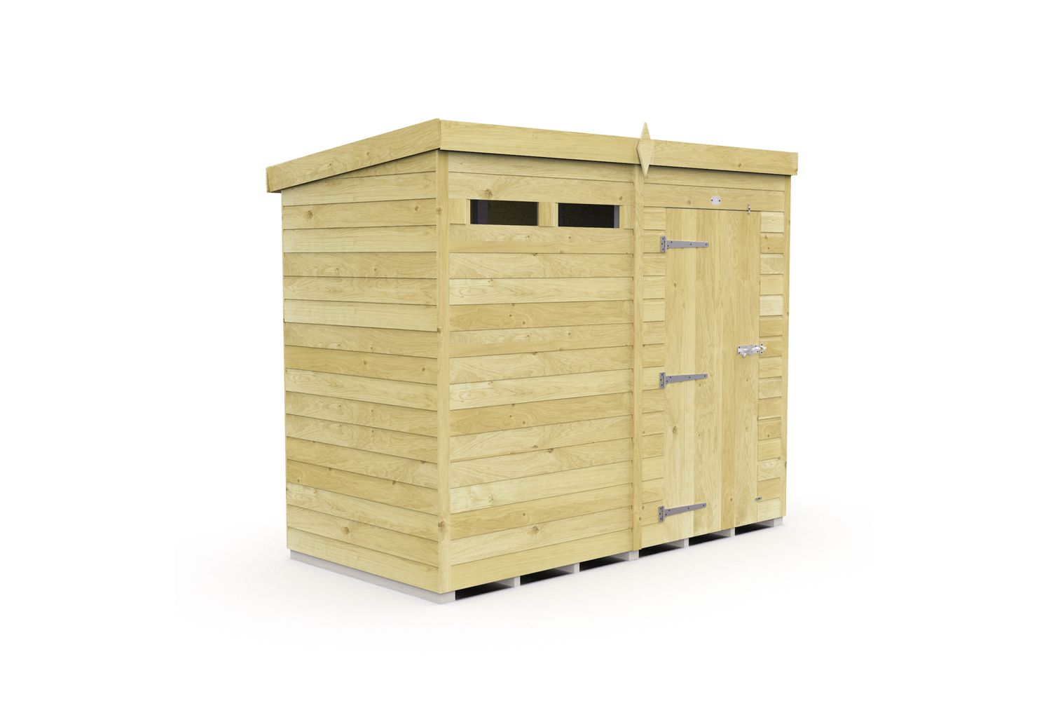 8 X 4 Security Pent Shed