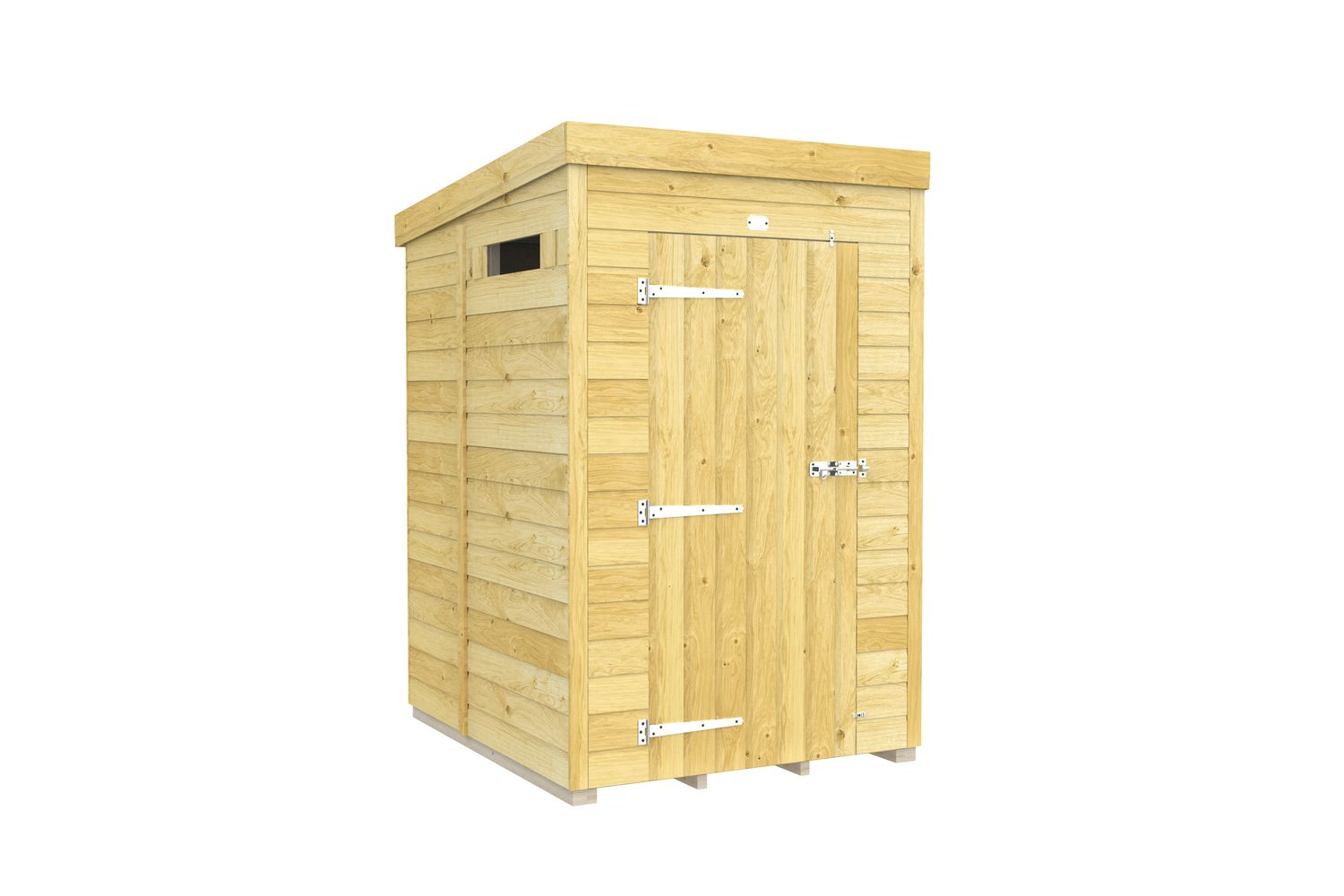 4 X 5 Security Pent Shed