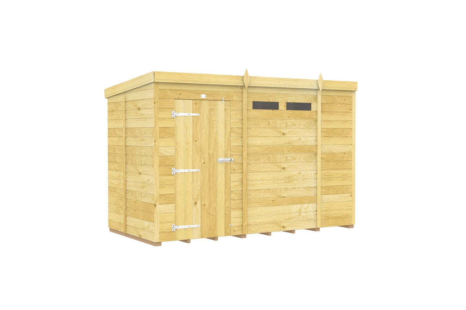 10 X 5 Security Pent Shed