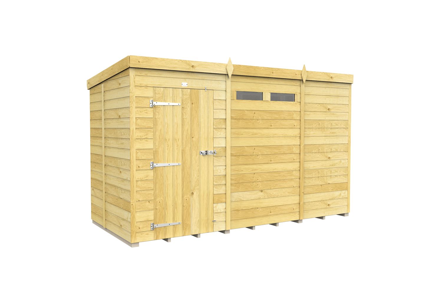 11 X 5 Security Pent Shed