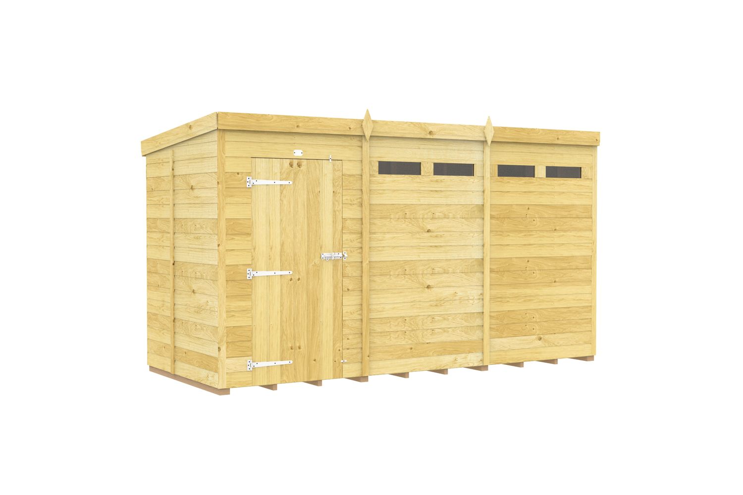 12 X 5 Security Pent Shed