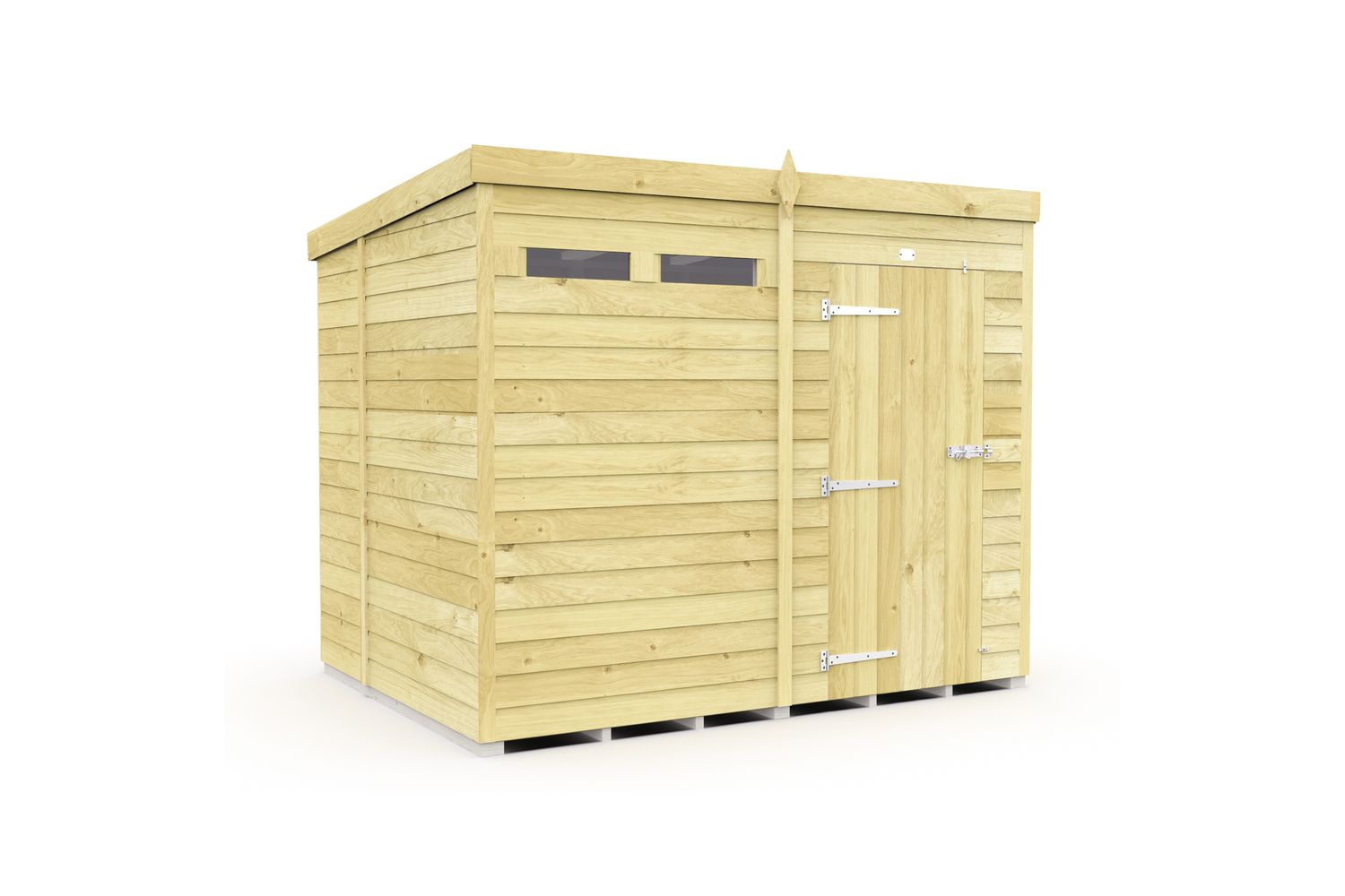 8 X 7 Security Pent Shed
