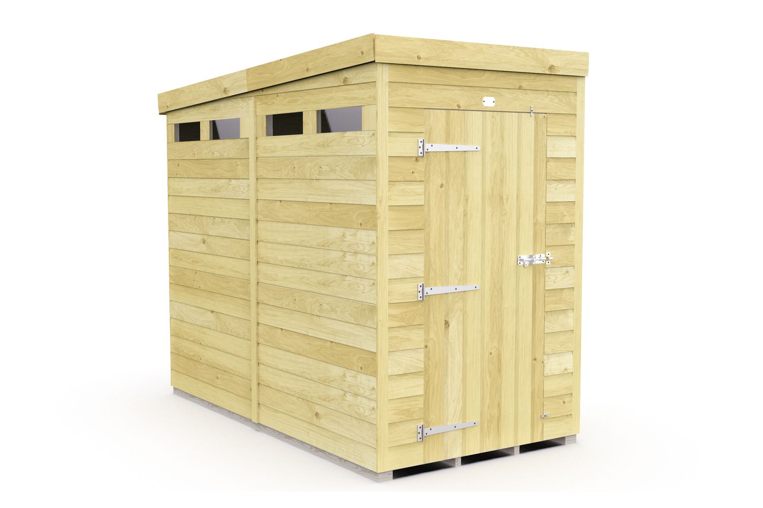 4 X 8 Security Pent Shed