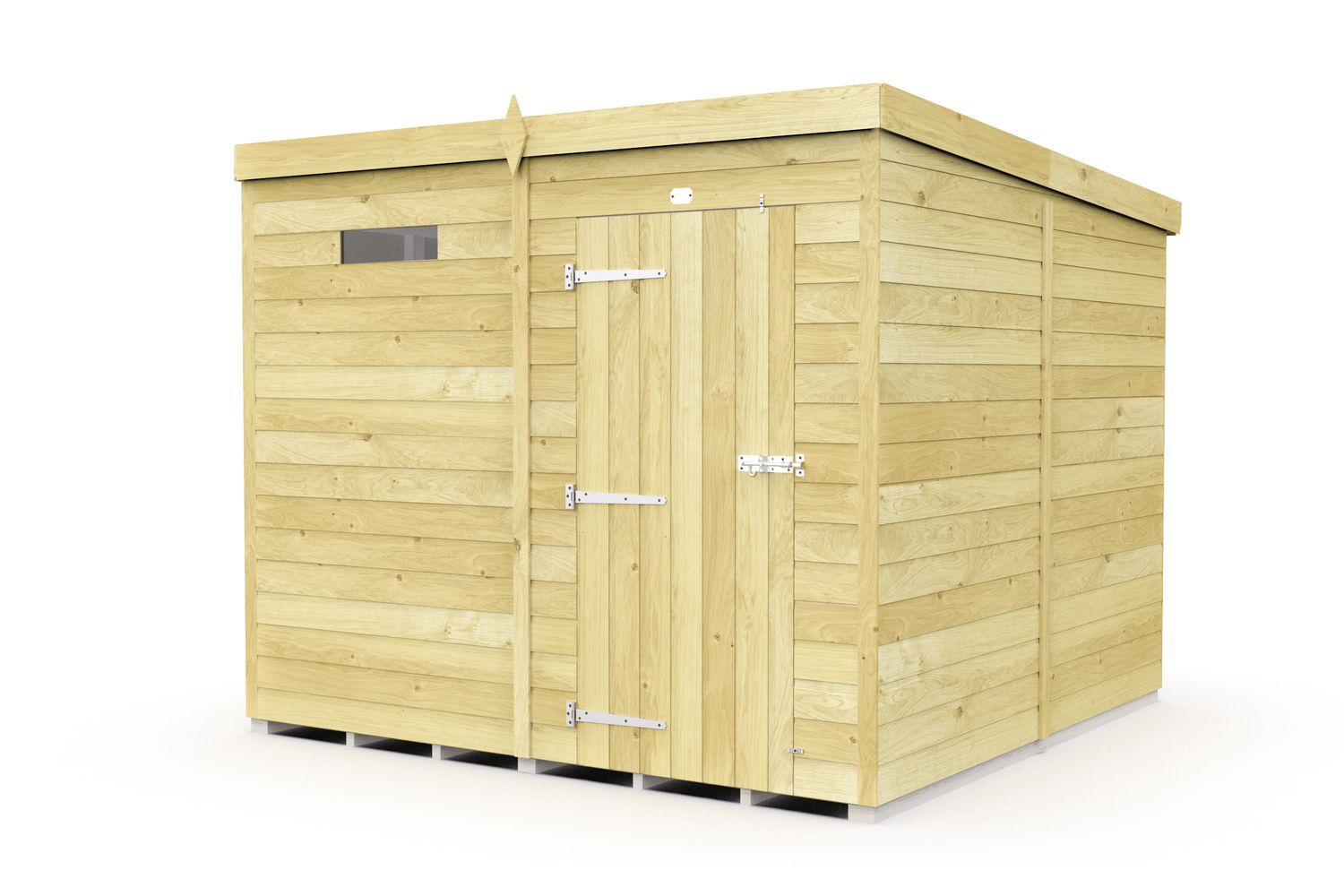 7 X 8 Security Pent Shed