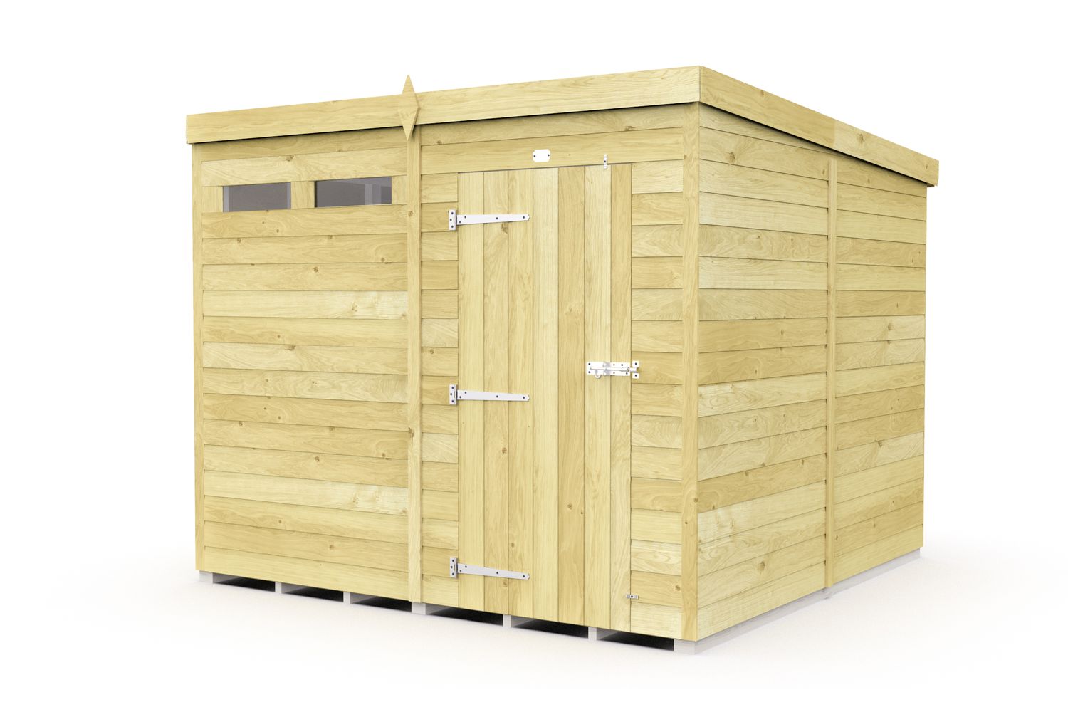 8 X 8 Security Pent Shed