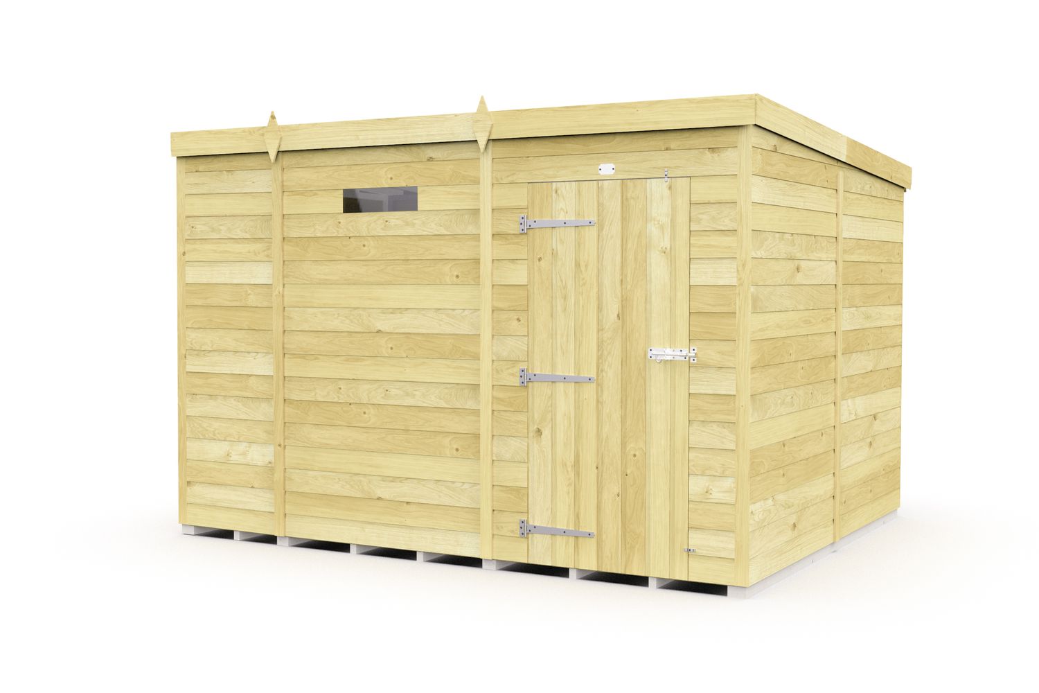 9 X 8 Security Pent Shed