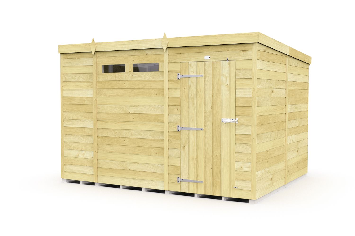 10 X 8 Security Pent Shed