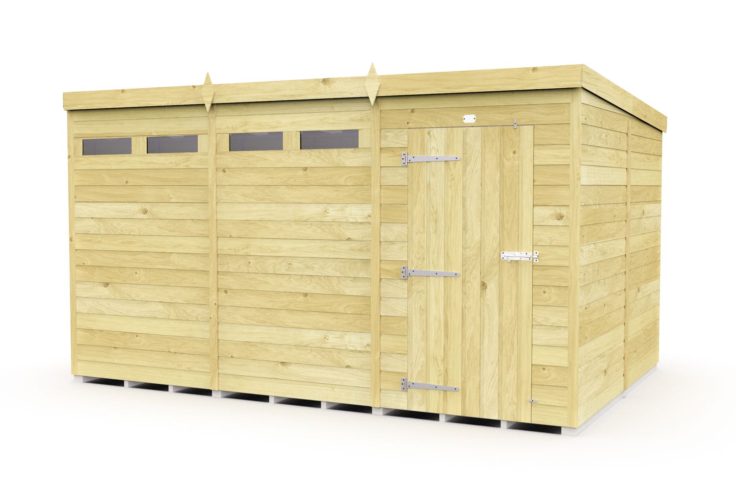 12 X 8 Security Pent Shed