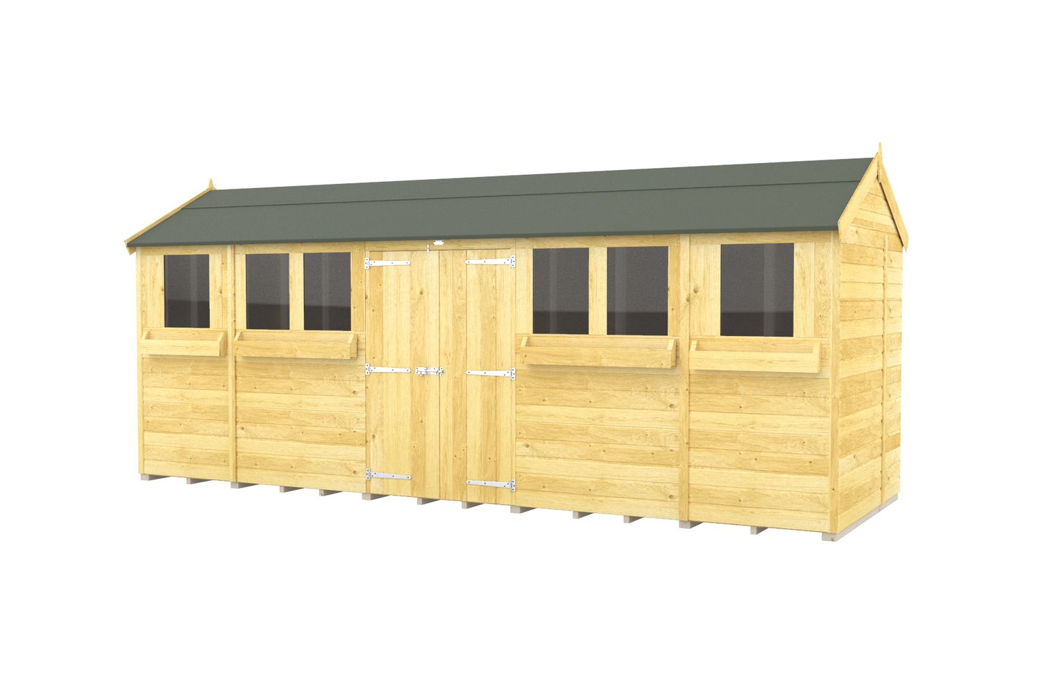 18 X 5 Apex Summer Shed