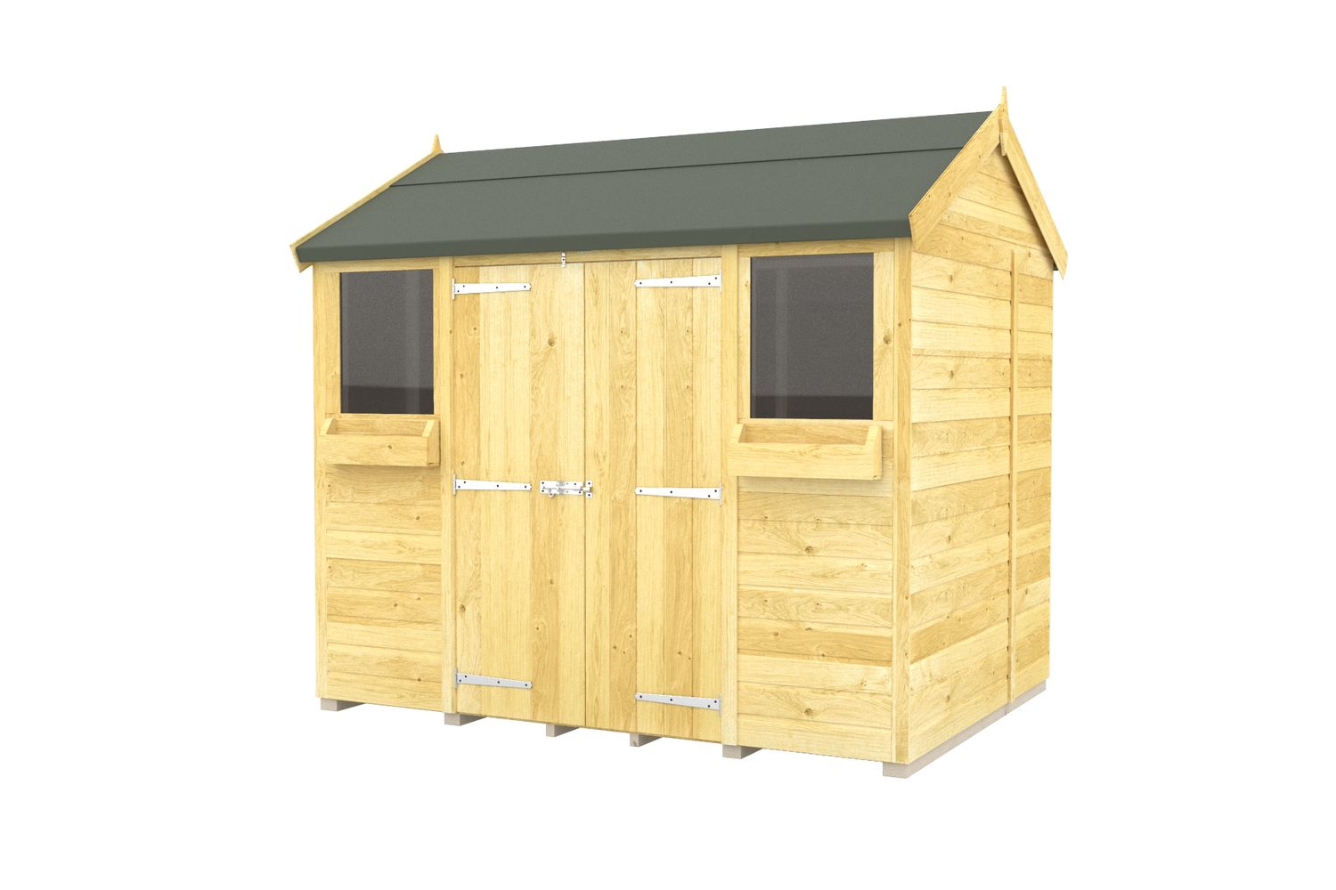 8 X 7 Apex Summer Shed