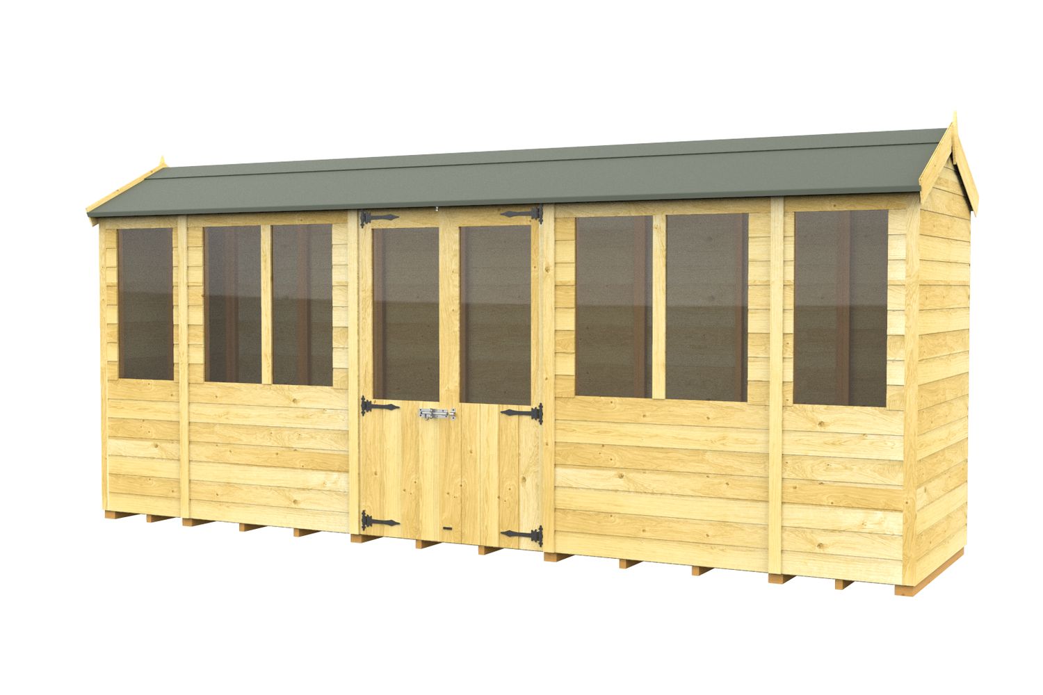 16 X 4 Apex Summer House