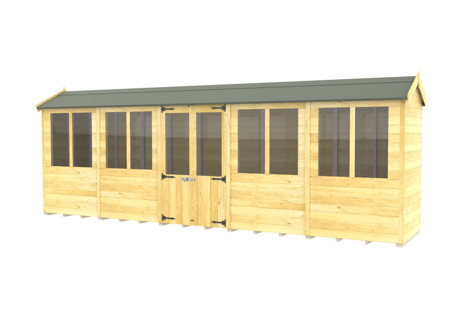 20 X 4 Apex Summer House