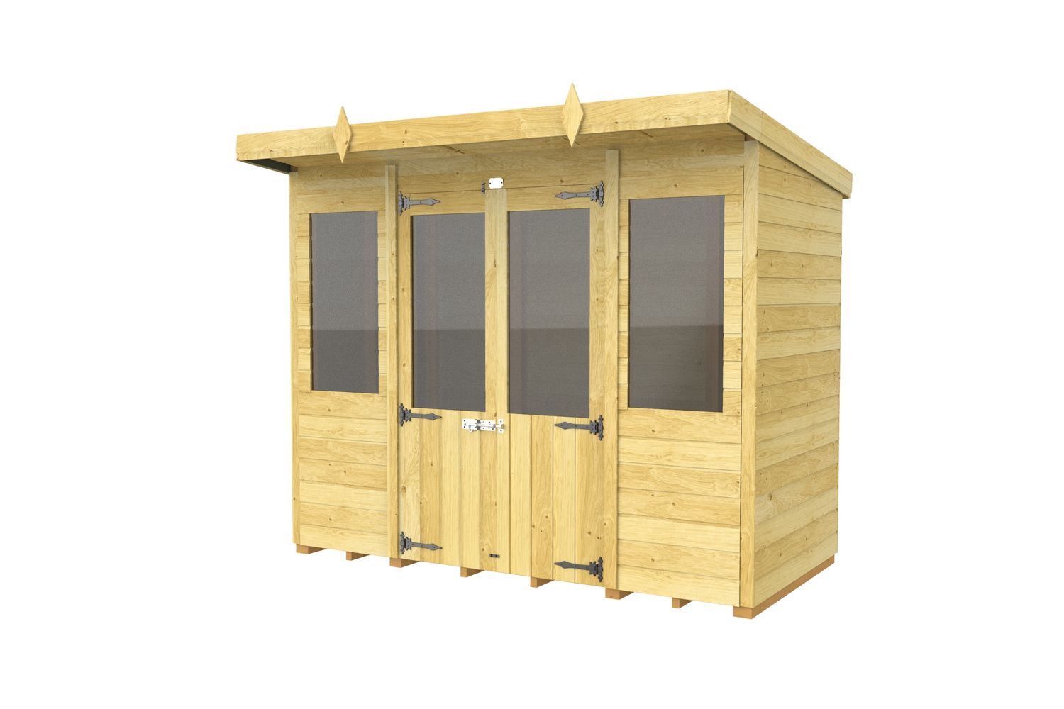 8 X 4 Pent Summer House