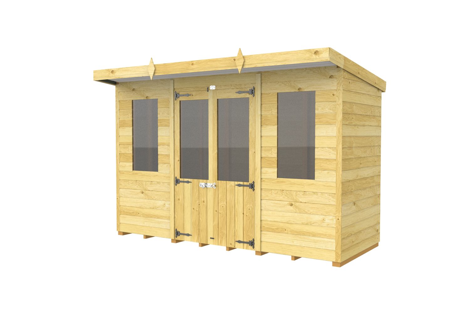 10 X 4 Pent Summer House