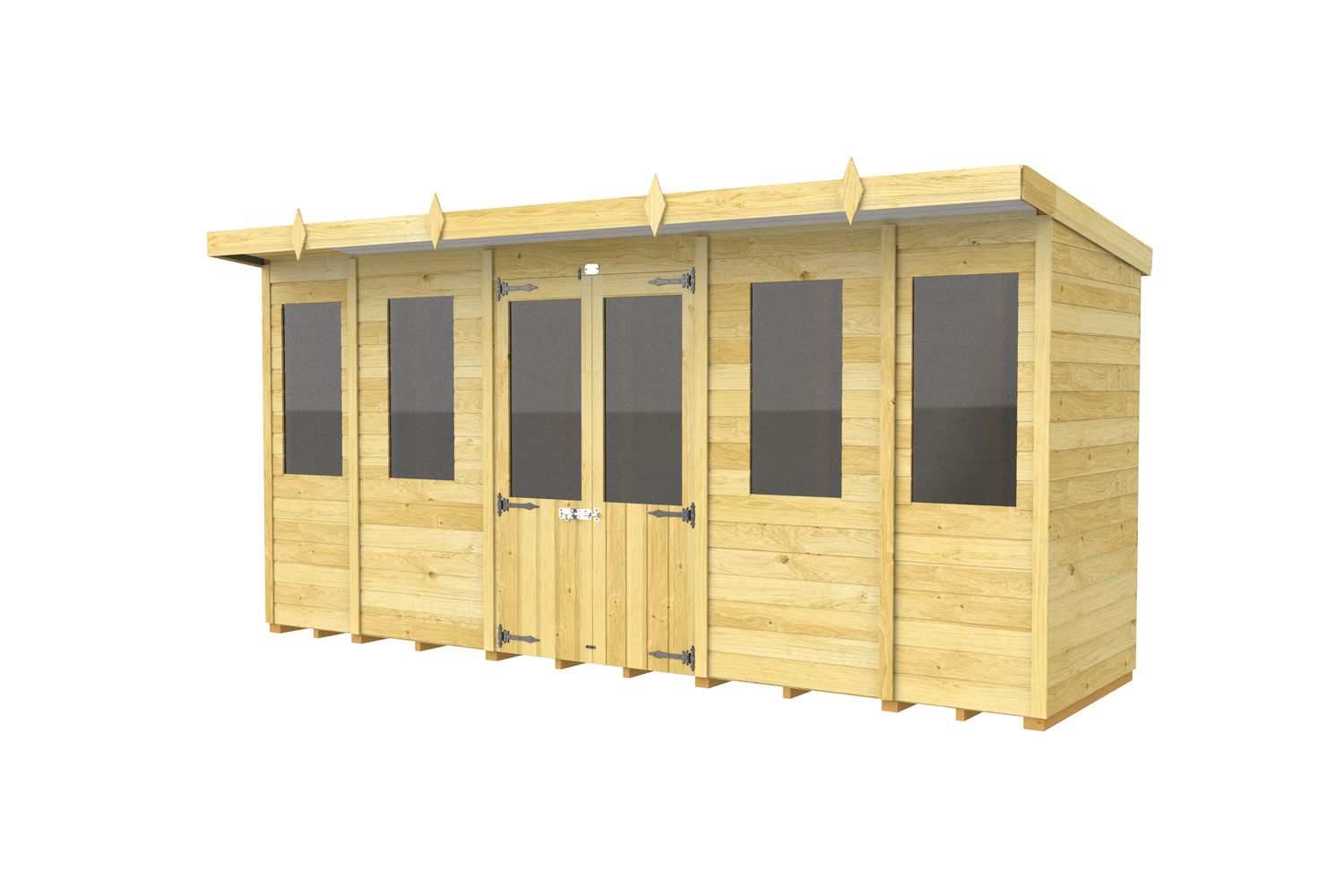 14 X 4 Pent Summer House