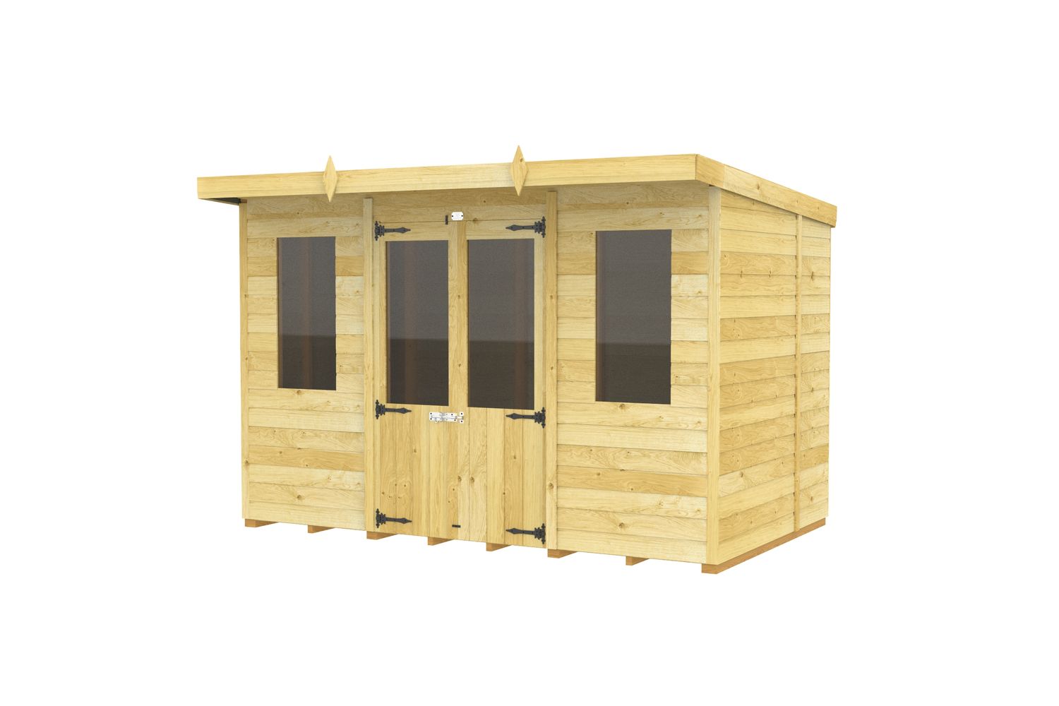 10 X 6 Pent Summer House