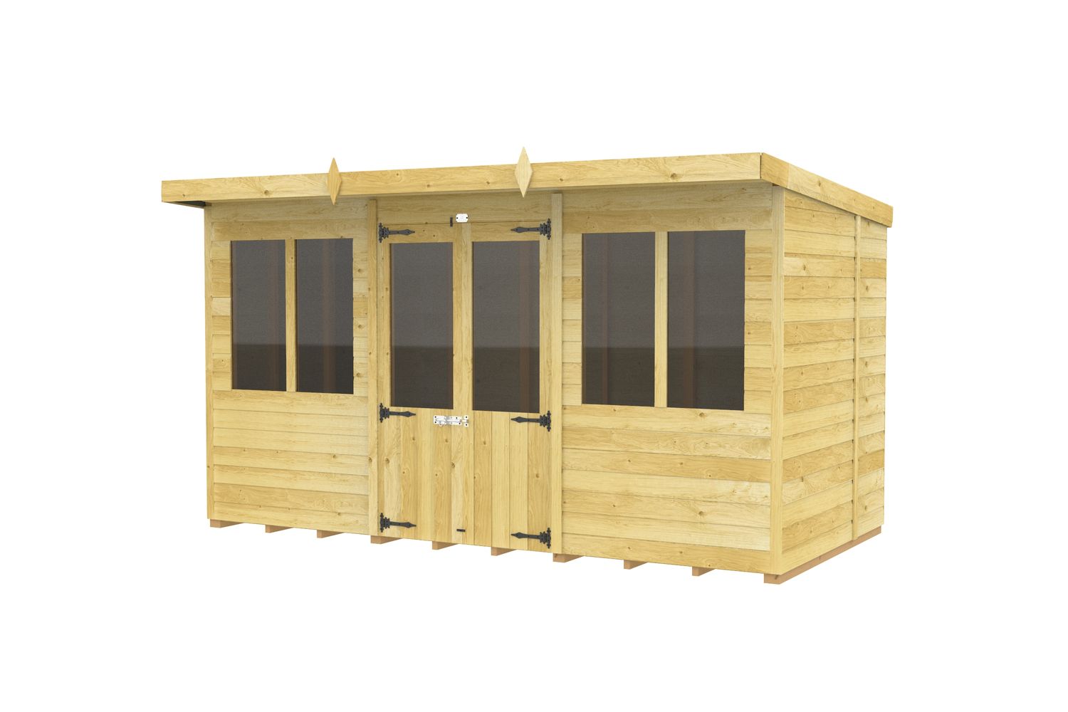 12 X 6 Pent Summer House