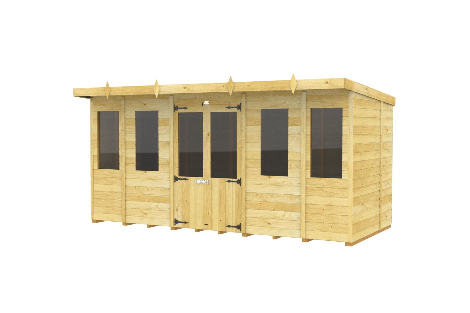 14 X 7 Pent Summer House