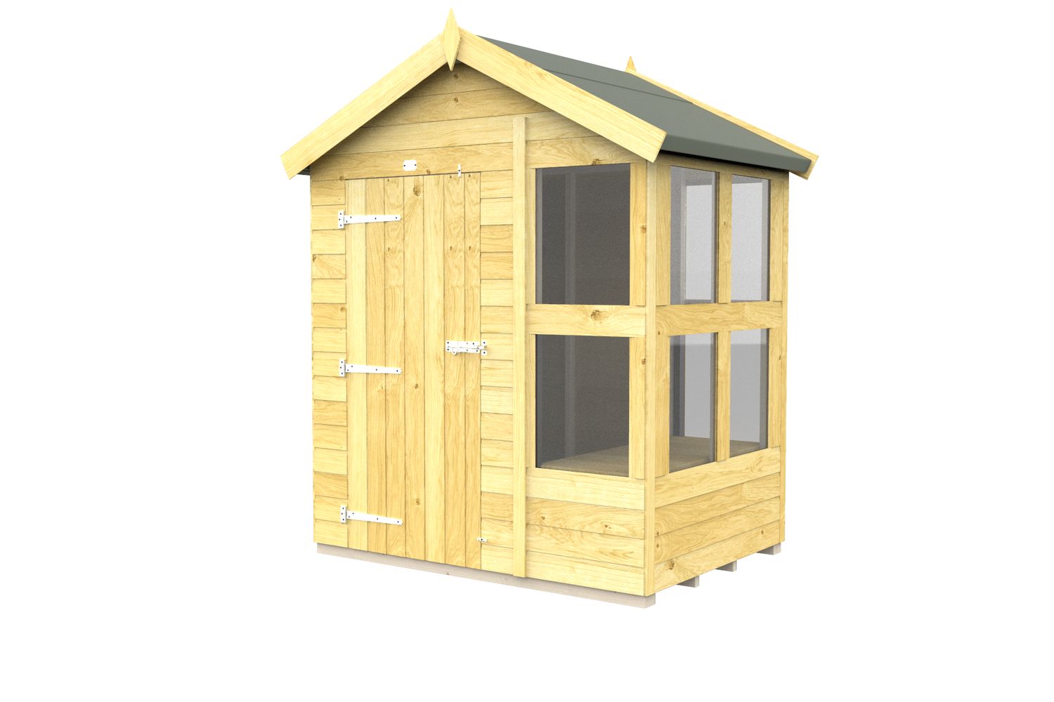 4 X 6 Apex Potting Shed