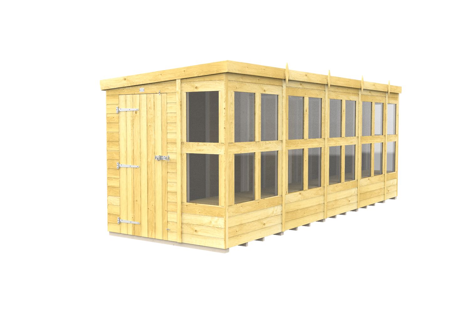 18 X 6 Pent Potting Shed
