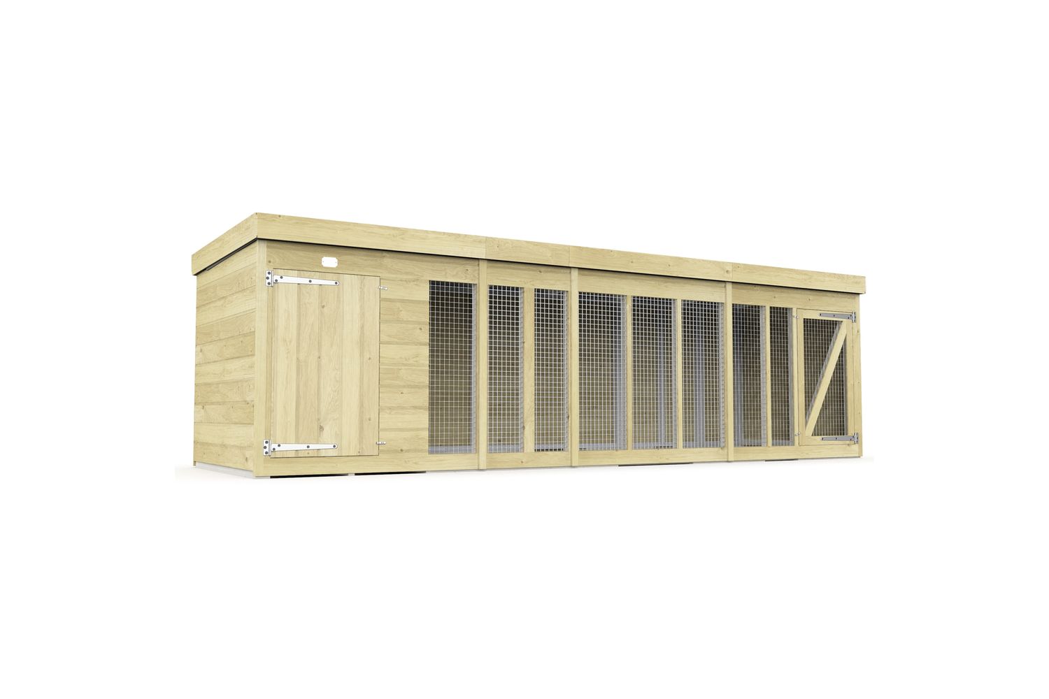 14 X 4 Dog Kennel And Run