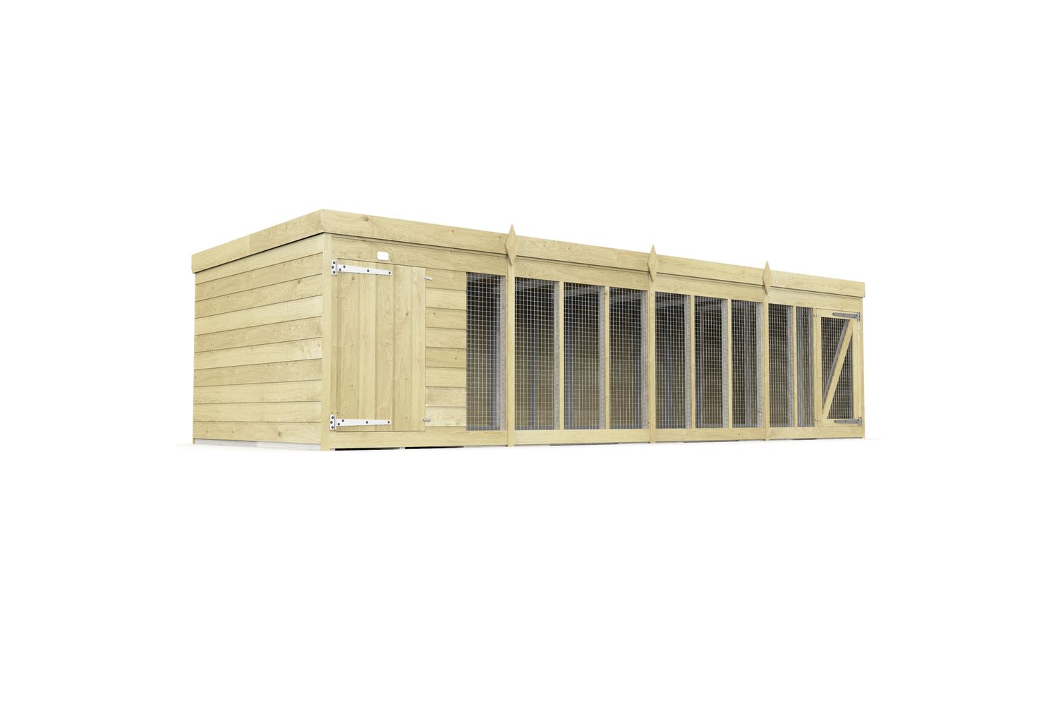 16 X 6 Dog Kennel And Run