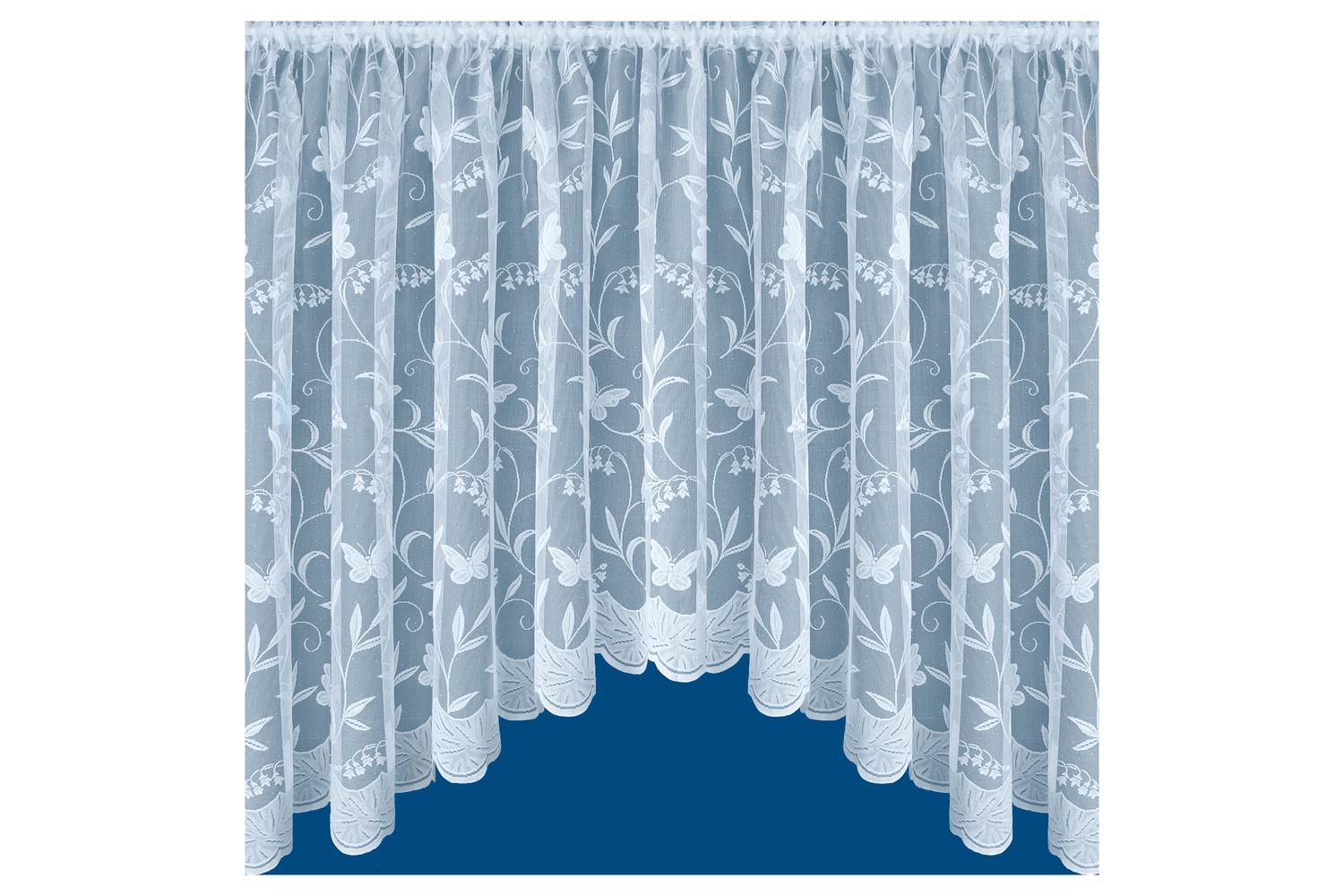 Hawaii Lace Floral Net Jardiniere With Butterflies 508x122cm