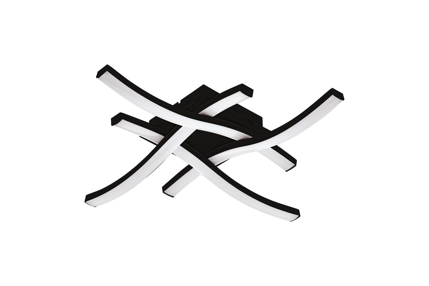 Eglo | Cabezas-E 4-flame Ceiling Light | Black/White