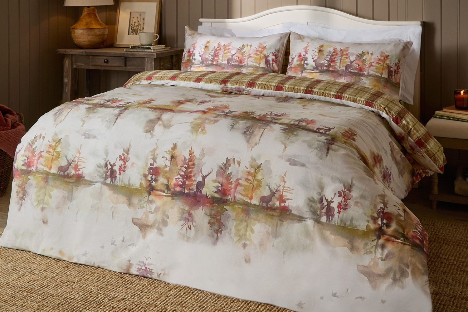 Voyage | Wilderness Duvet Cover Set | Multicolour | Super King