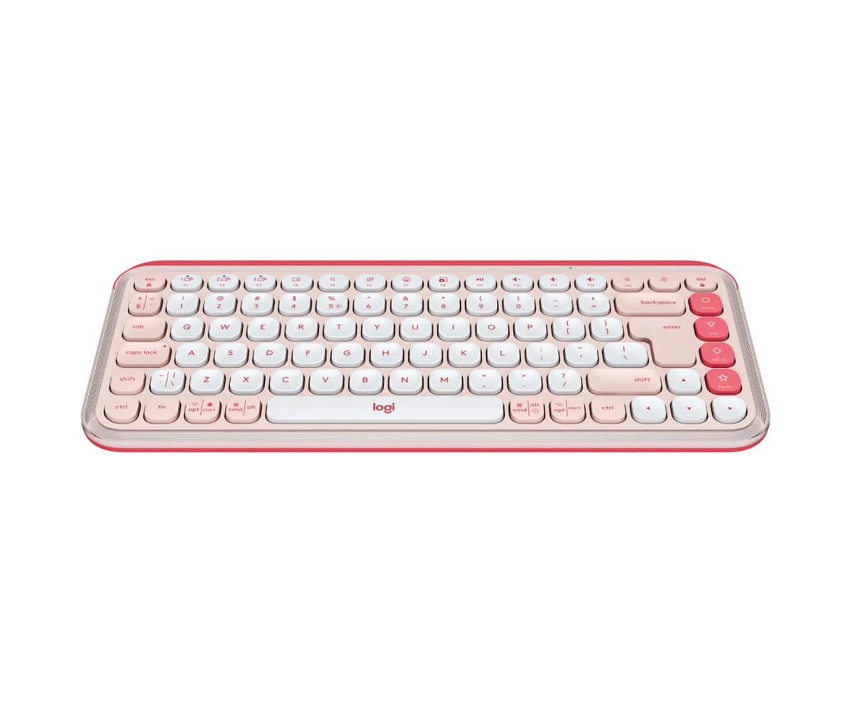 Logitech POP Icon wireless Keyboard  | Rose