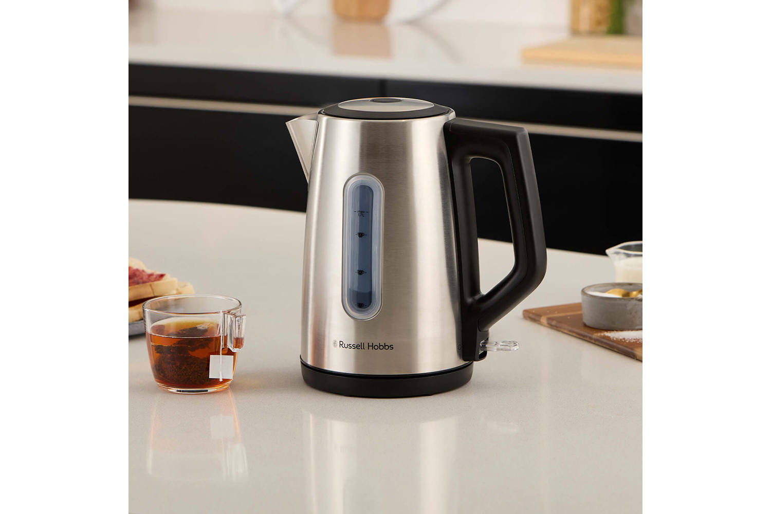 Russell Hobbs 1.7L Classics Illuminated Kettle | 27380 | Brushed Stainless Steel